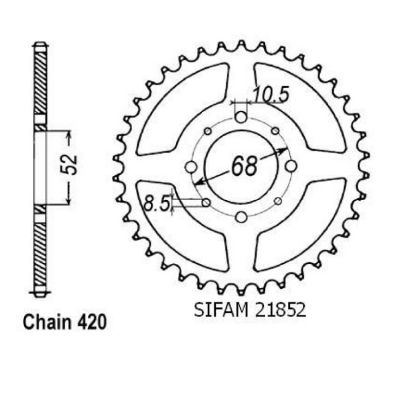 Rozeta pro Suzuki 21852CZ46